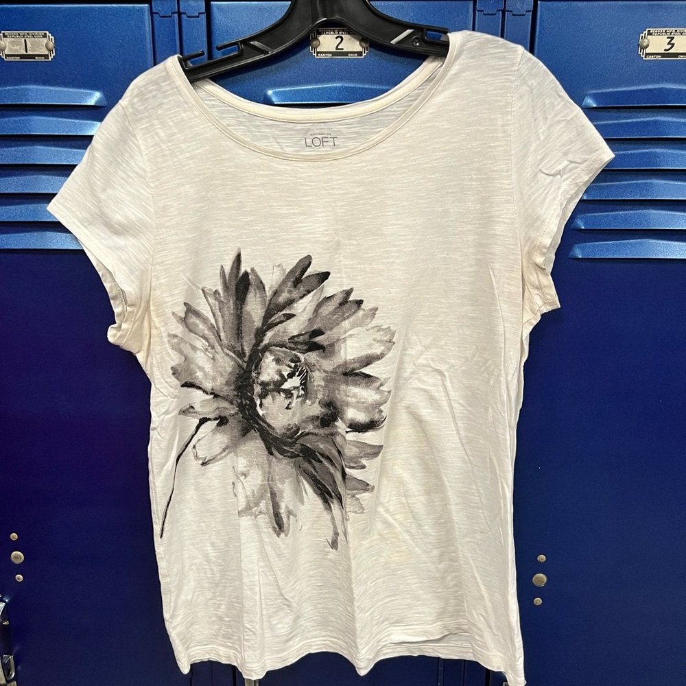 LOFT Floral T-shirt